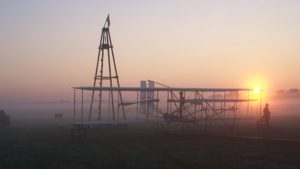 Wright Flyer In Field